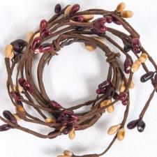 1.5 IN CANDLE RING; 96 BERRIES; MULBERRY